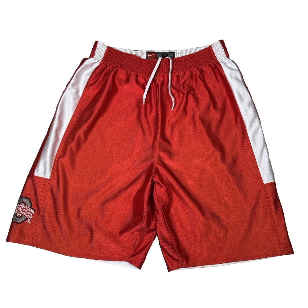 Vintage Nike Team Ohio State University Shorts Mens M Reversible Basketball 90s